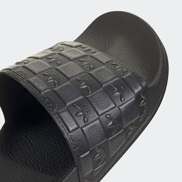 ADIDAS ORIGINALSNatikače s potpeticom 'ADILETTE' - crna boja
