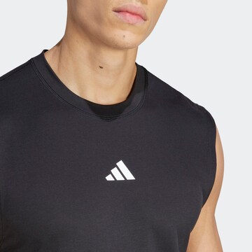 ADIDAS PERFORMANCE - Camisa funcionais 'Power Workout' em preto