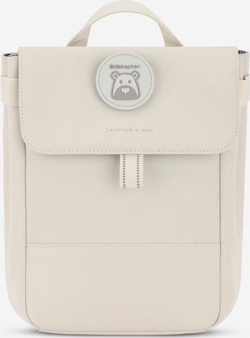 Kapten & Son Rucksack 'FYN' in Beige: Vorderseite