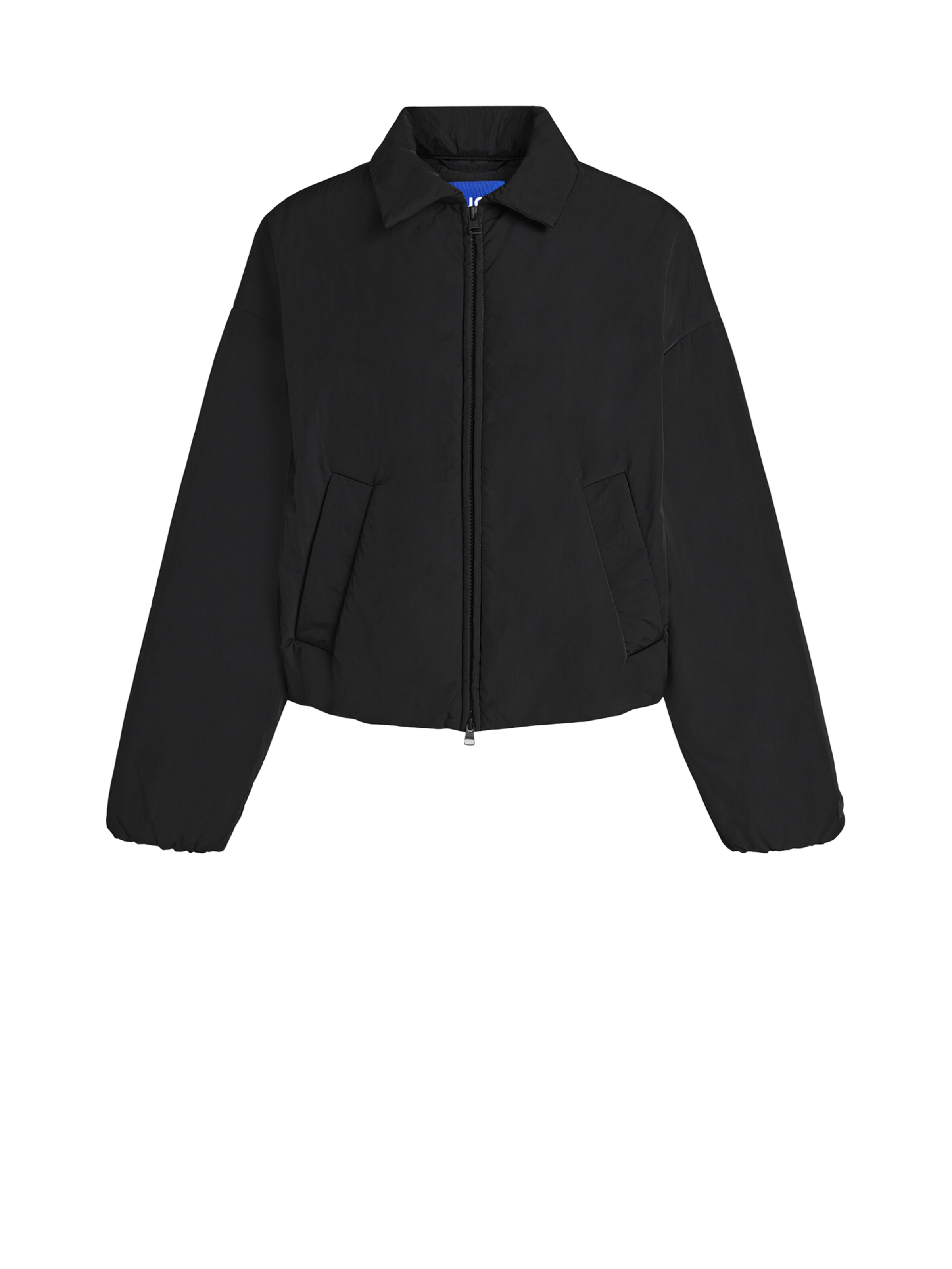 HUGO Демисезонная куртка 'Faro-1_B' в Черный: спереди