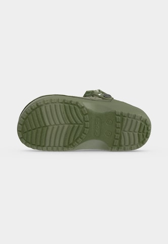 Clogs di Crocs in verde