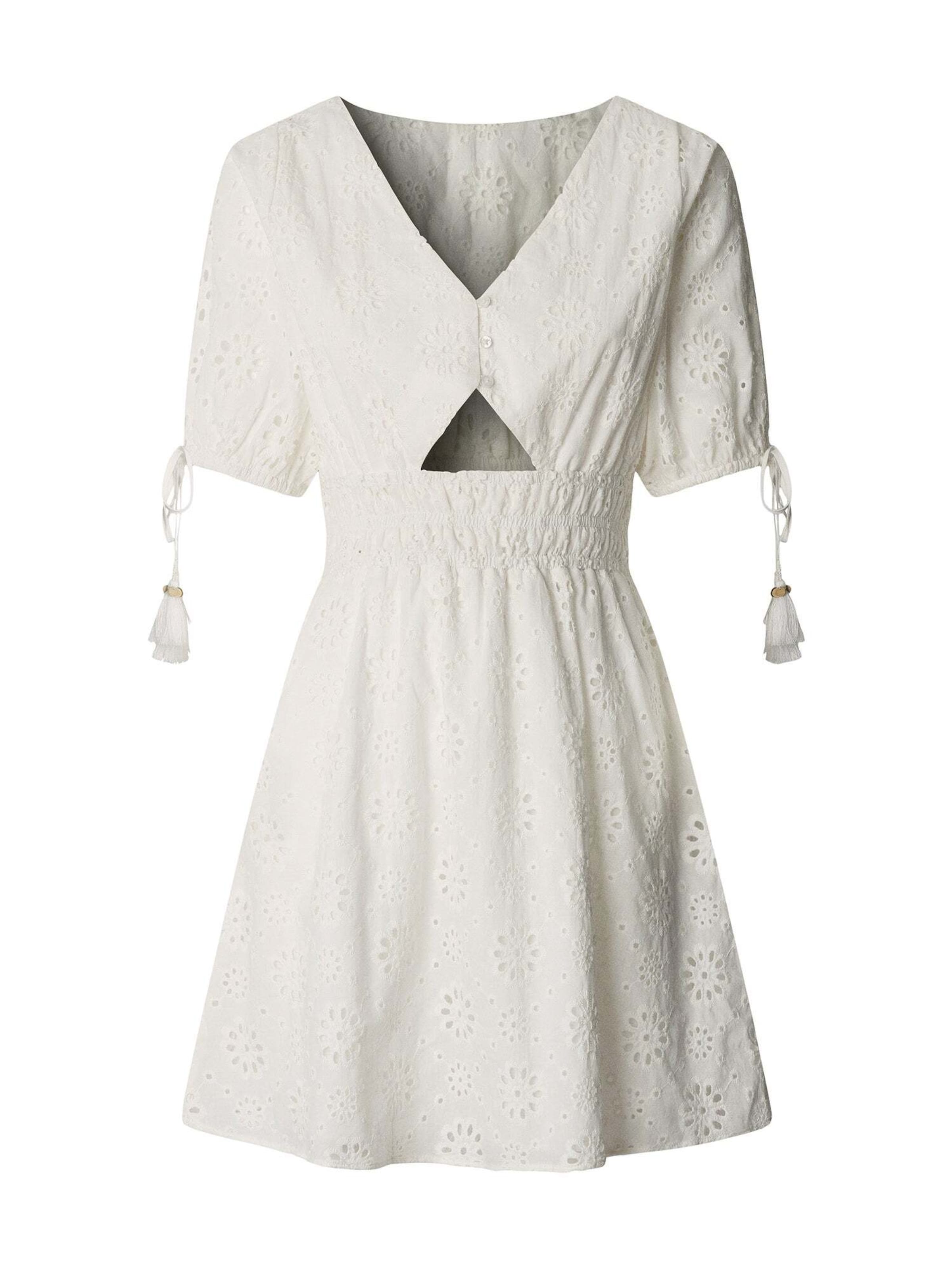 Robe 'CHIARA' Pepe Jeans en blanc : devant