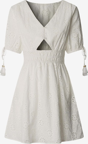 Robe 'CHIARA' Pepe Jeans en blanc : devant