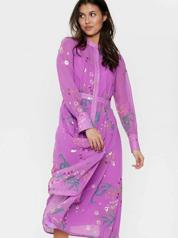 Robe ' KYNDALL NEW ' NÜMPH en violet : devant