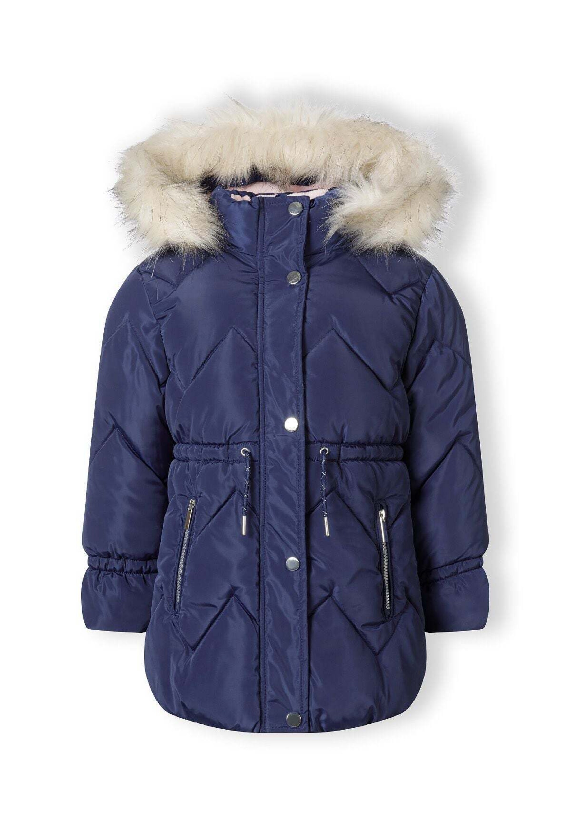 MINOTI Winterjas in Blauw: voorkant