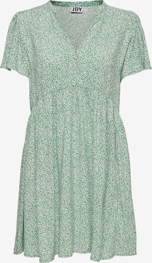 JDY Kleid 'Starr' in grün / naturweiß, Produktansicht