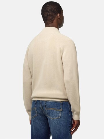 Boggi Milano Knit cardigan in Beige