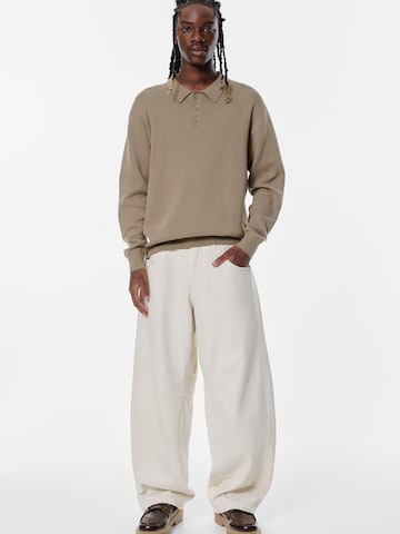 Pull&Bear Svetr – hnědá