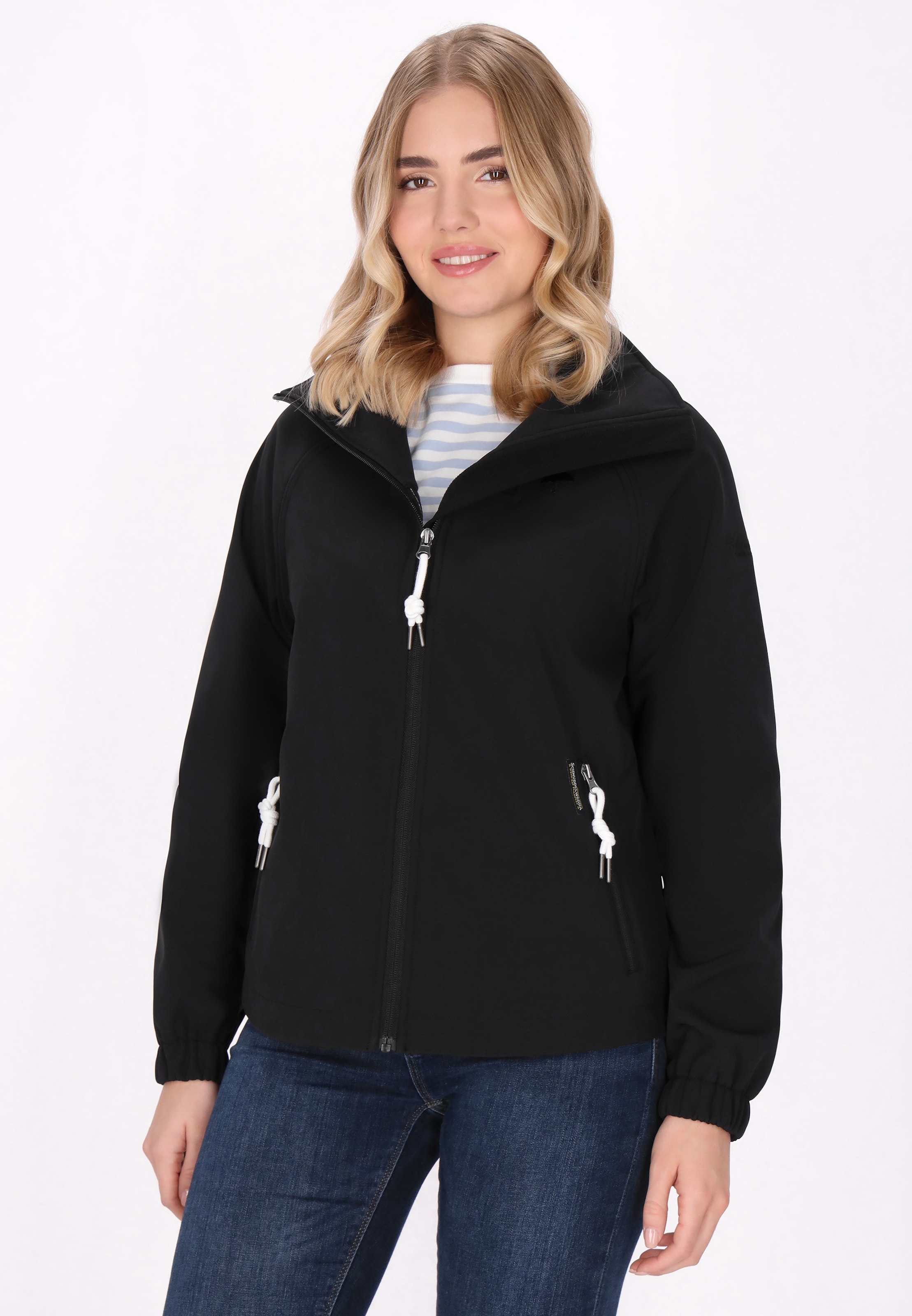 Drymaster Performance Jacket in Black: front