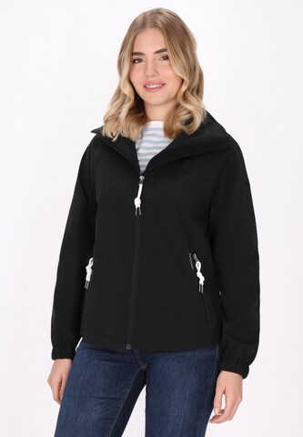 Schmuddelwedda - Chaqueta funcional en negro: frente
