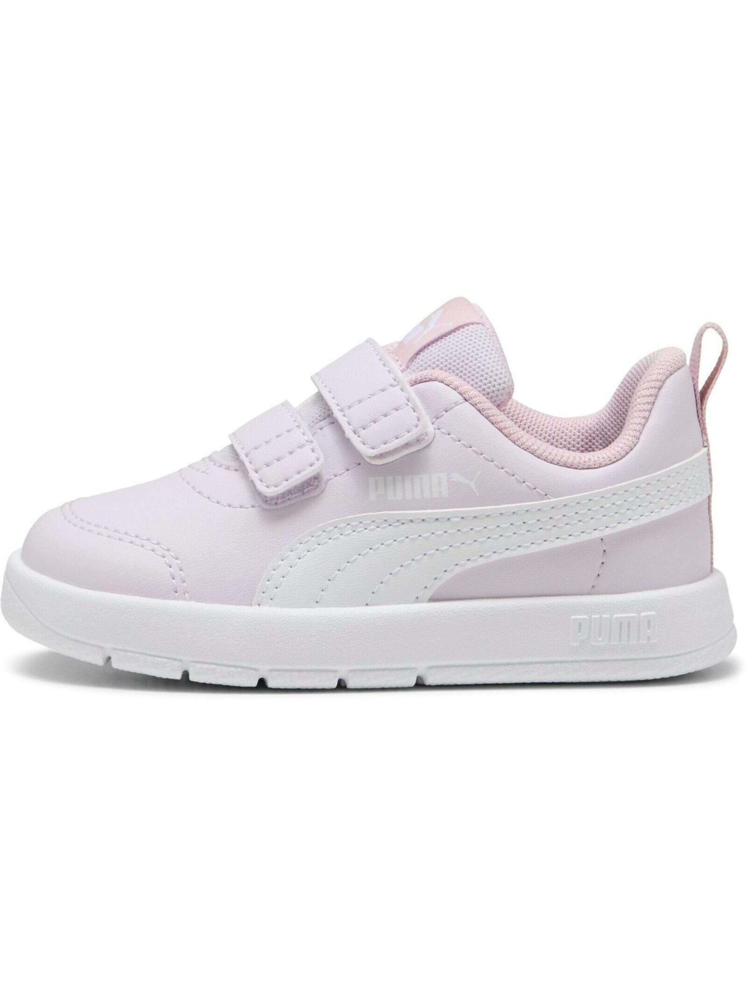 Scarpa sportiva 'Puma Courtflex V3 V Inf' di PUMA in rosa: frontale