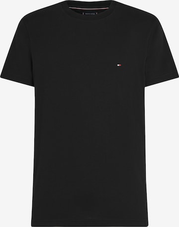 TOMMY HILFIGER Shirt 'Essential' in Black: front