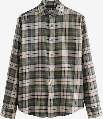Next Regular Fit Paita värissä vihreä: etupuoli