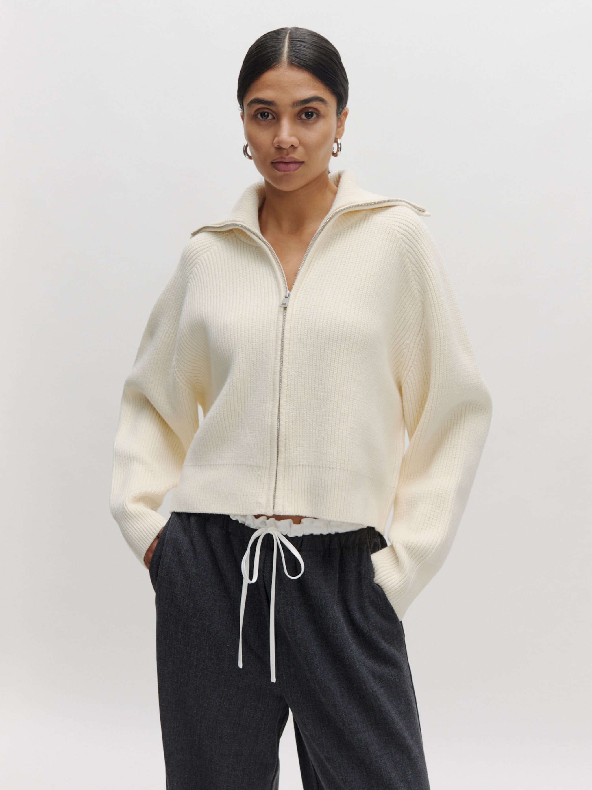 EDITED Produits Cardigan 'Lucila' blanc