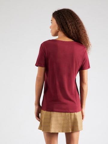 Tricou 'ONLKITA' de la ONLY pe roșu