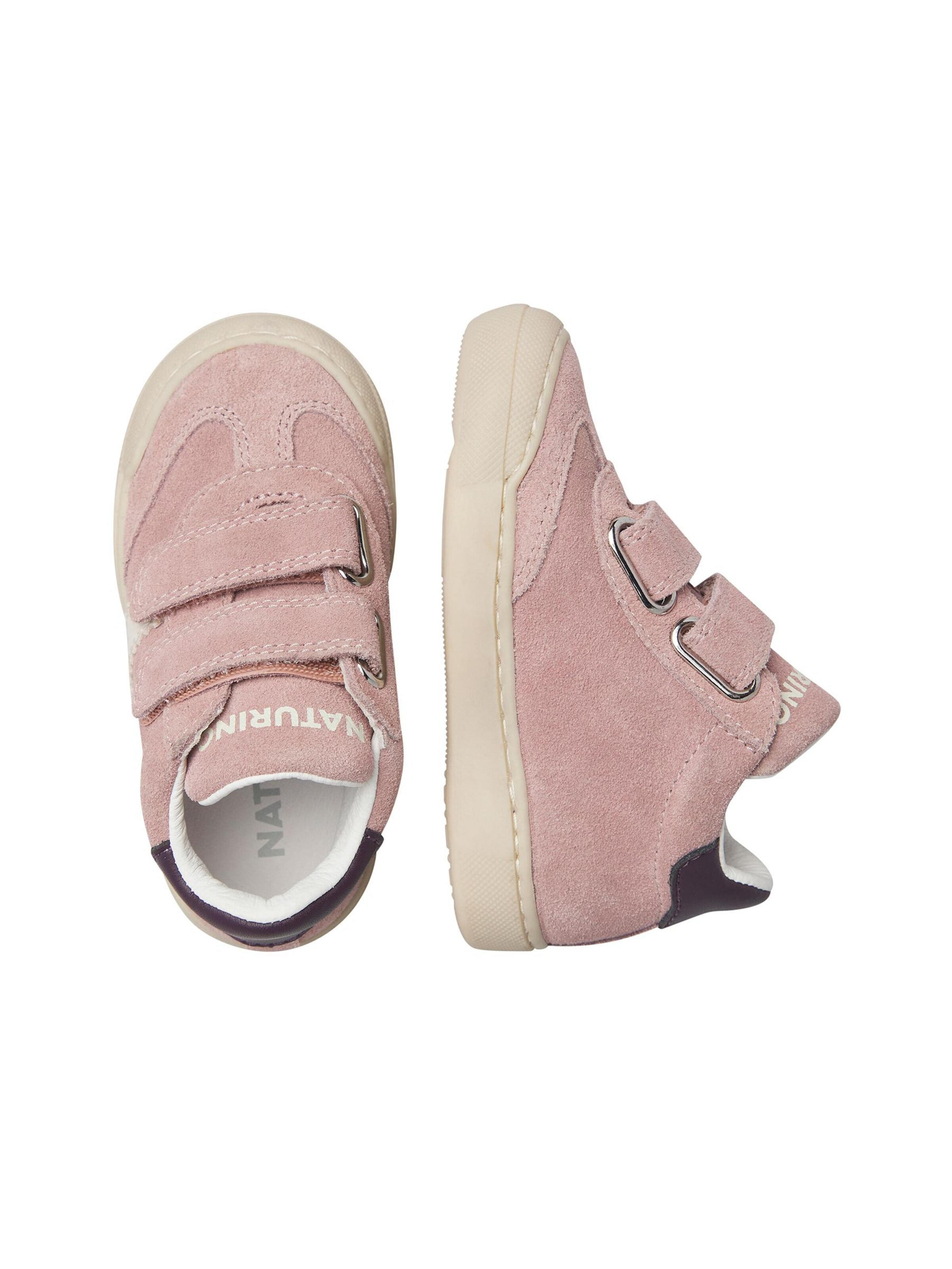 Baskets 'RIBY HIGH VL.' NATURINO en rose