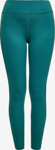 IZIA Skinny Workout Pants in Blue: front