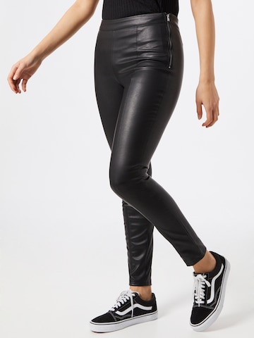 Dorothy Perkins Slimfit Leggings in Zwart: voorkant