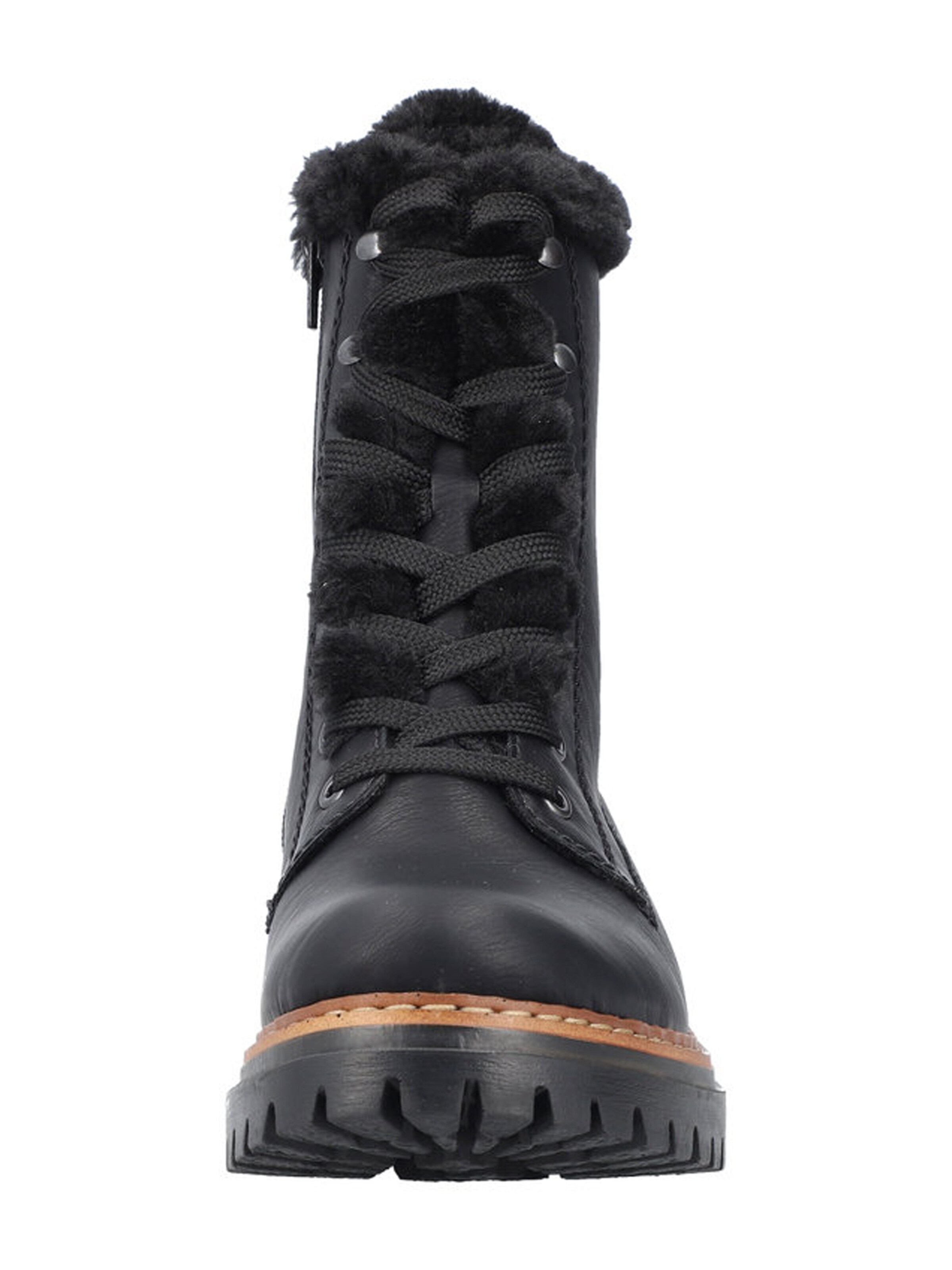 Rieker Snørestøvletter i sort