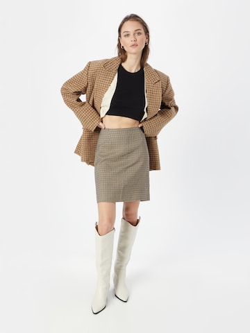 Kaffe Rok 'Olina' in Beige