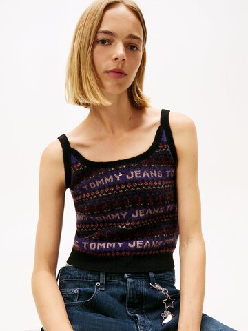 Tommy Jeans Stricktop in Schwarz