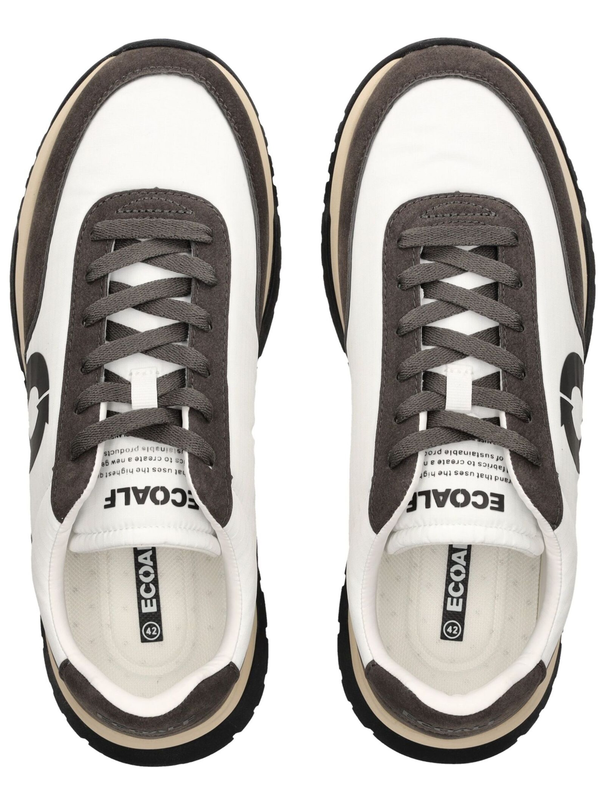 Baskets basses ECOALF en blanc