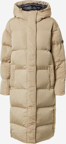 Manteau d’hiver Superdry en beige : devant