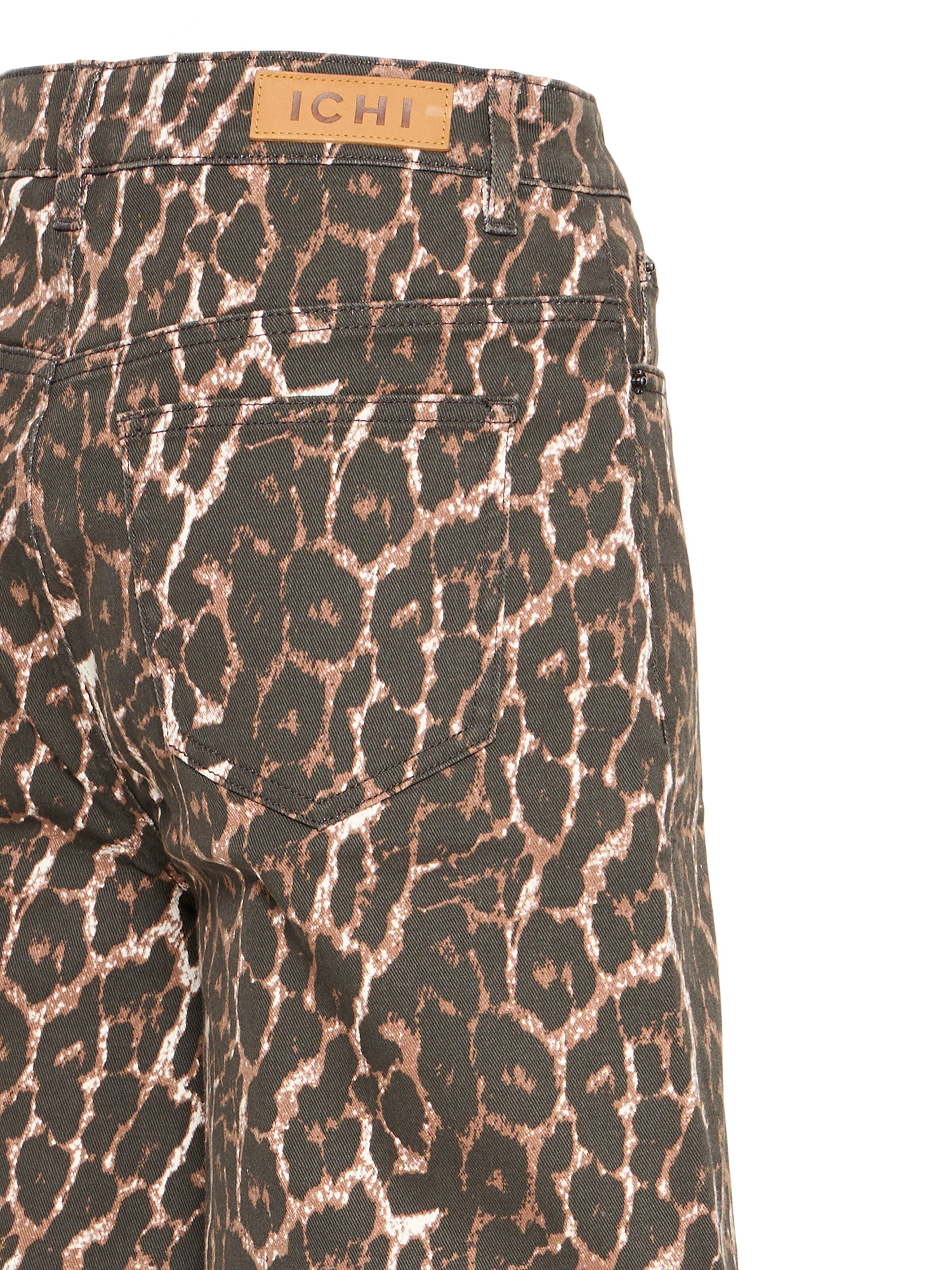 ICHI Loose fit Jeans 'IHBROKES' in Brown