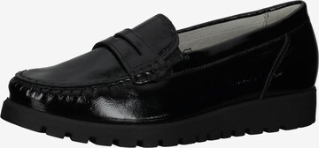 WALDLÄUFER Classic Flats in Black: front