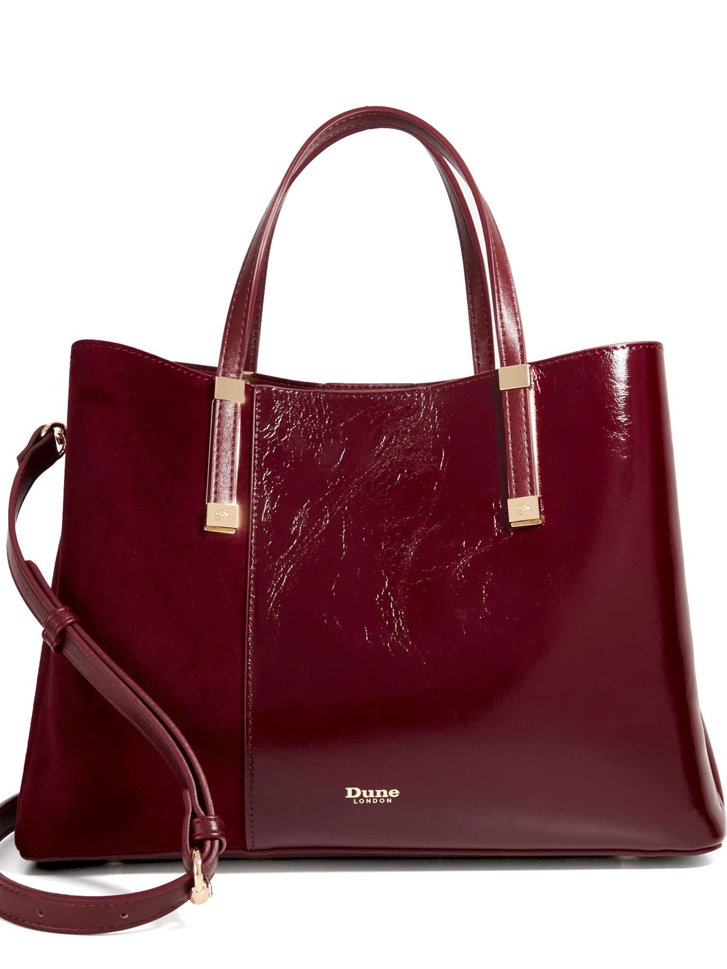 Sac bandoulière Dune LONDON en rouge : devant