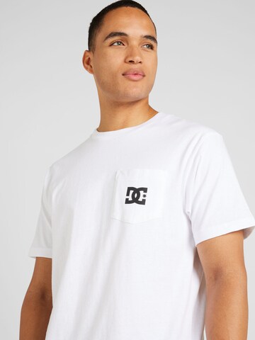 T-Shirt DC Shoes en blanc