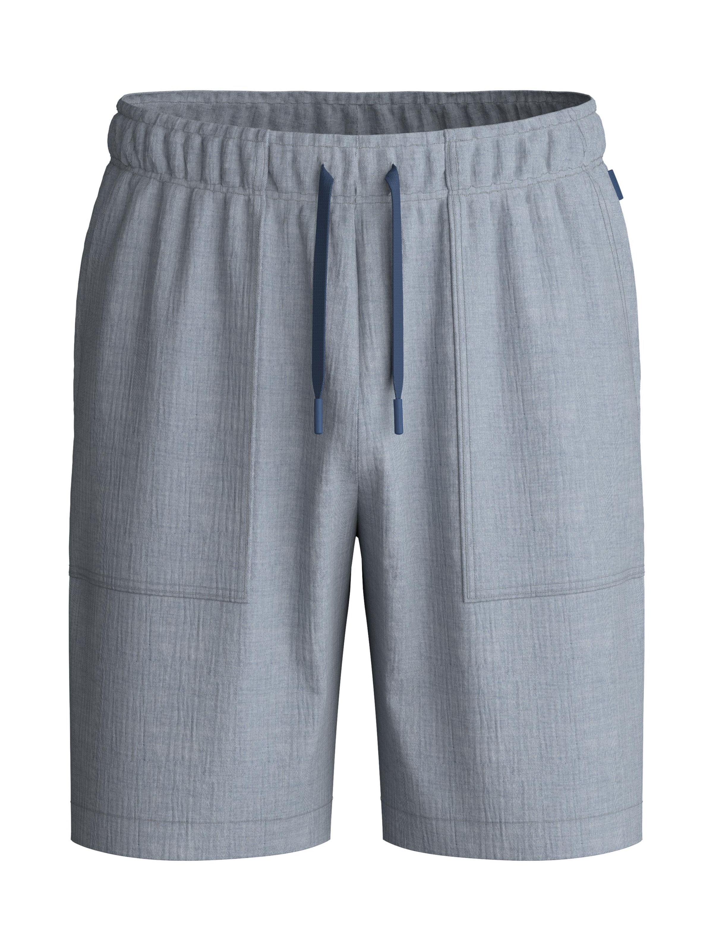 CALIDA Pyjamahose 'RMX Sleep Journey'‌‌ in Grau: Vorderseite