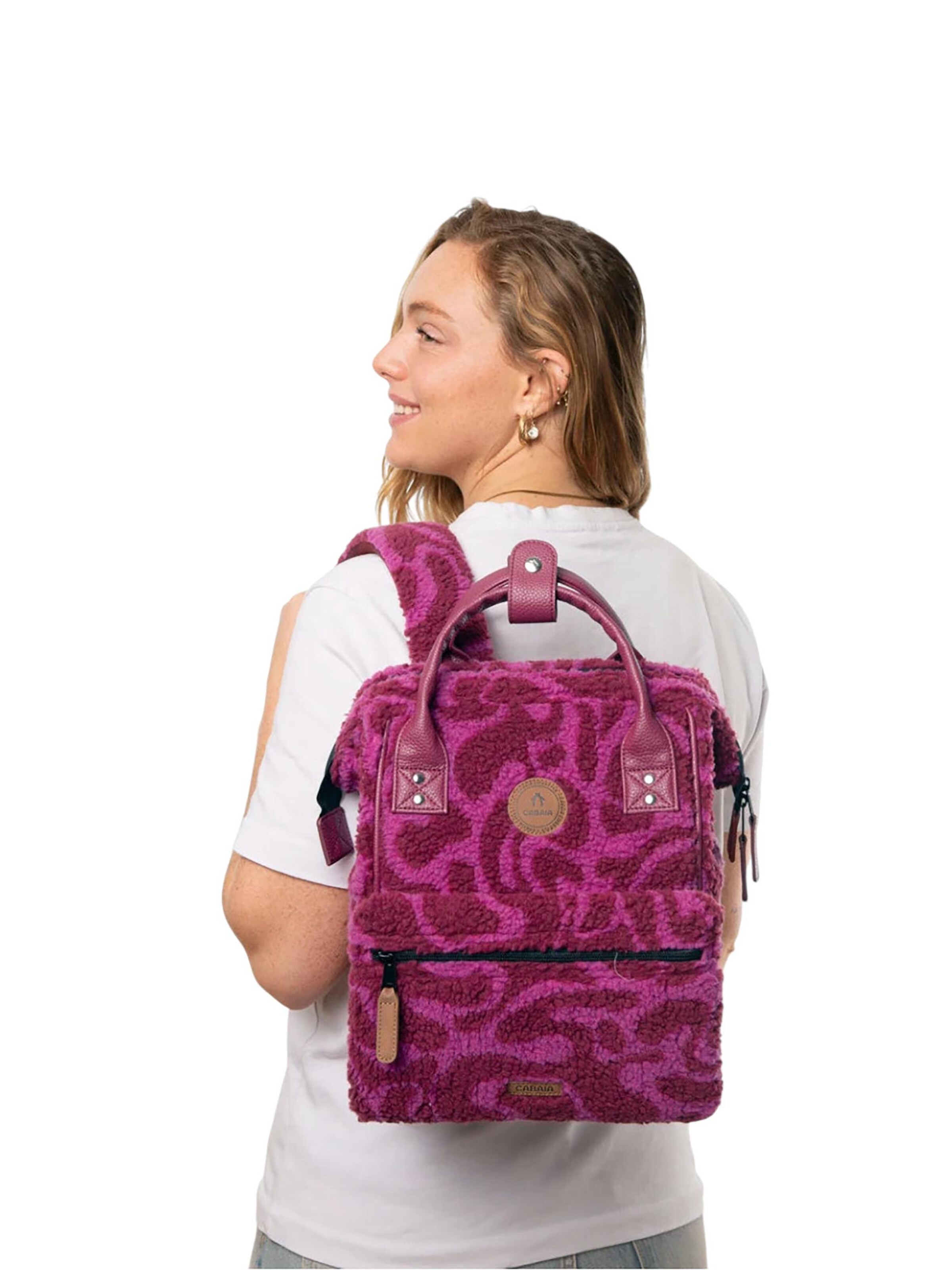 Cabaia Rucksack 'Aqaba S'‌‌‌‌‌‌‌ in Pink