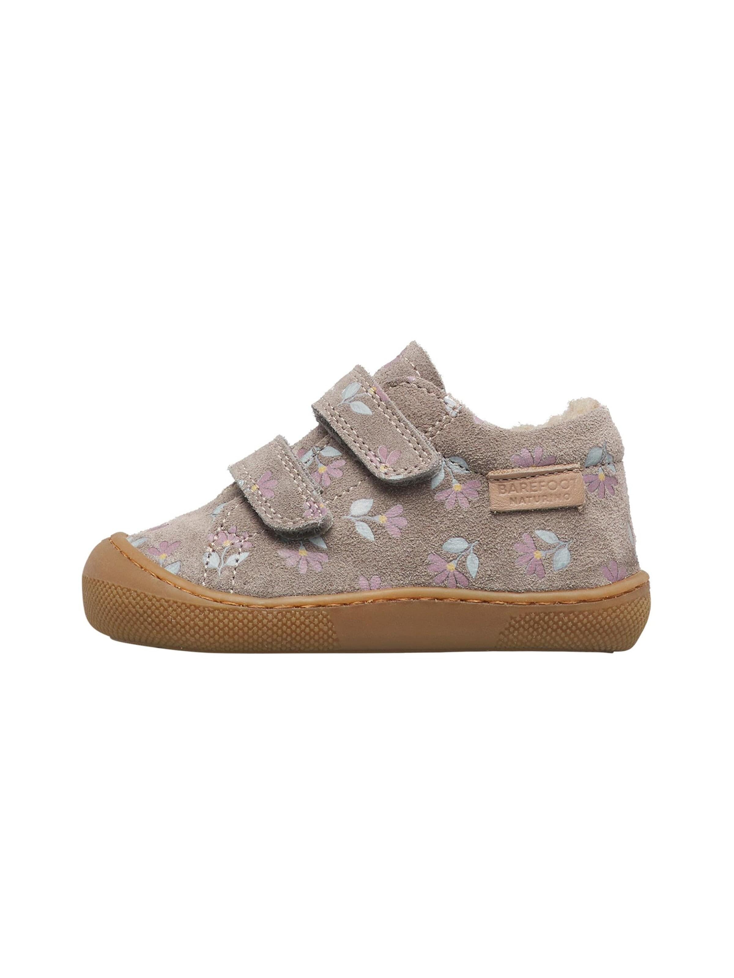 NATURINO Sneakers 'AMUR' in Grijs: voorkant