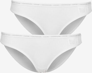 Calvin Klein Underwear Slip in White: front