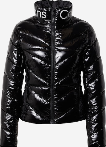 Calvin Klein Jeans - Chaqueta de entretiempo en negro: frente