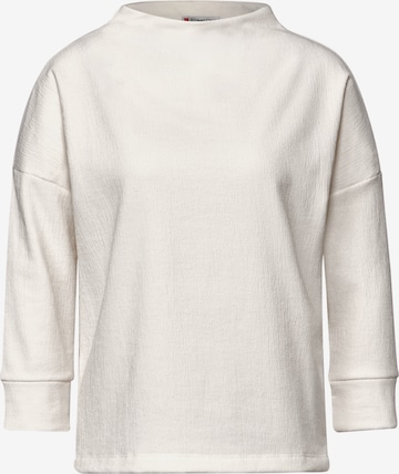 smėlio STREET ONE Marškinėliai: priekis