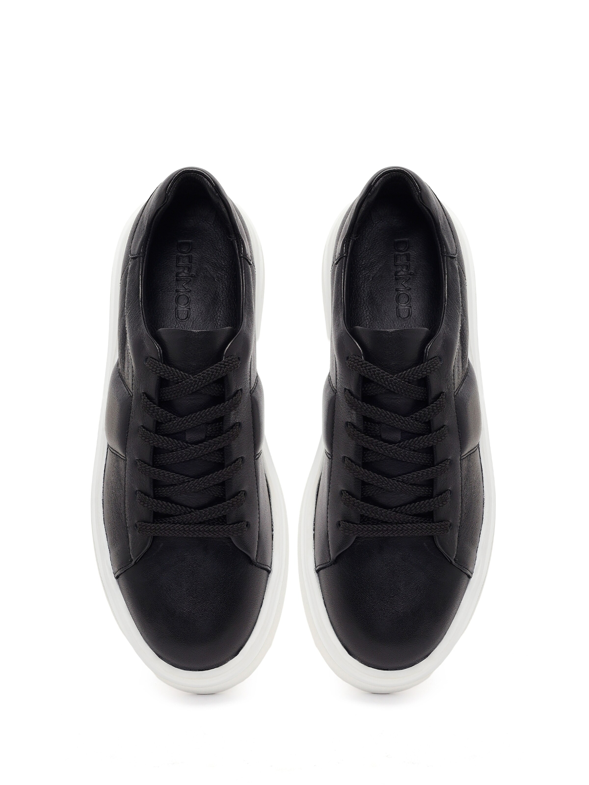 Derimod Sneakers laag in Zwart