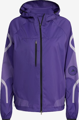 Veste de sport 'Running' ADIDAS BY STELLA MCCARTNEY en violet : devant