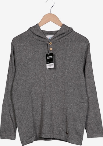 Gary Mash Kapuzenpullover L in Grau: Vorderseite