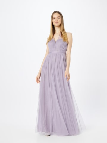 Robe de soirée STAR NIGHT en violet