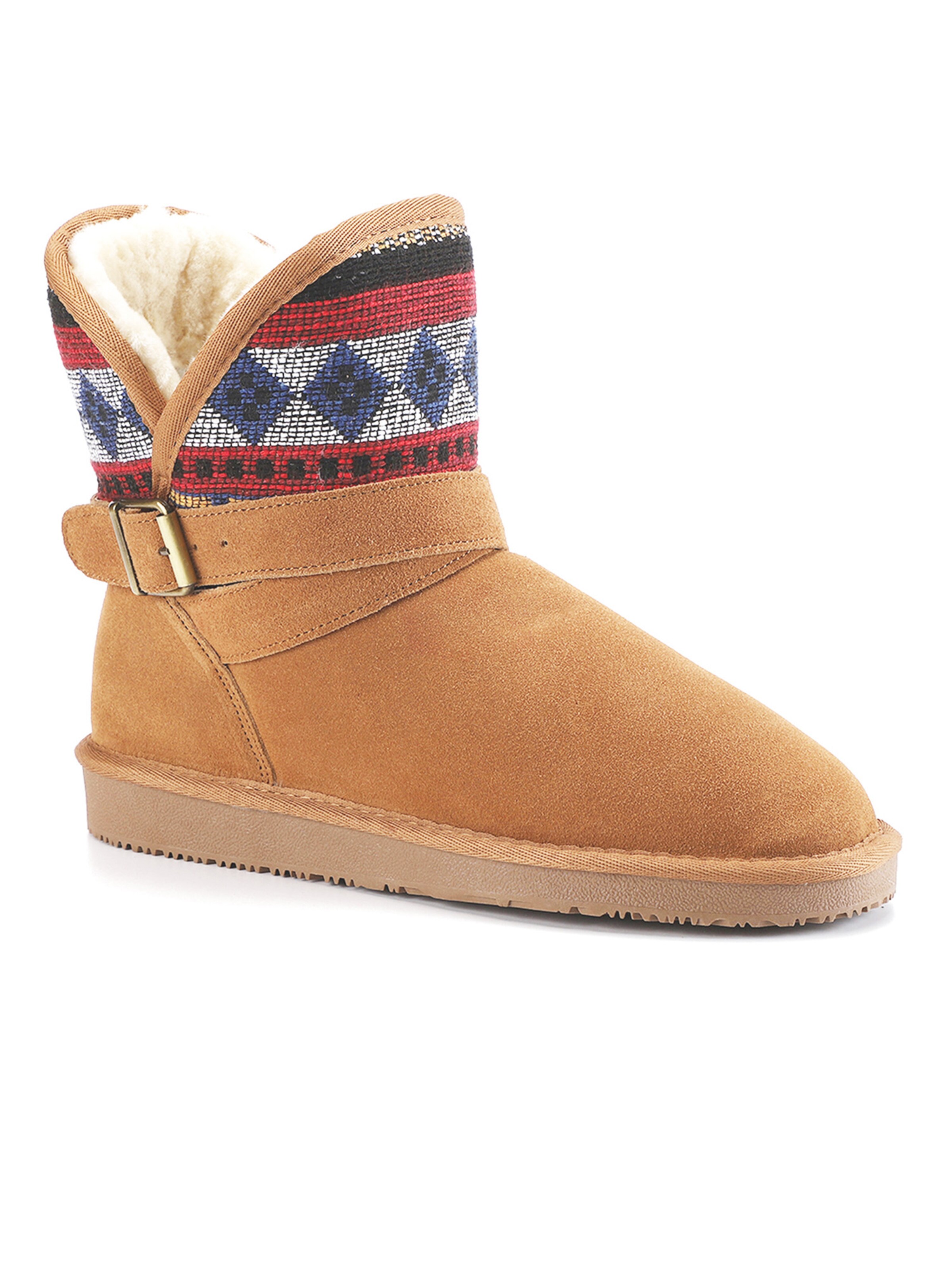 Après-ski 'Anne' Gooce en mélange de couleurs