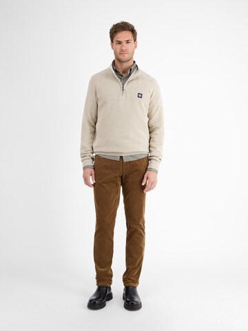 LERROS Slim fit Trousers in Brown