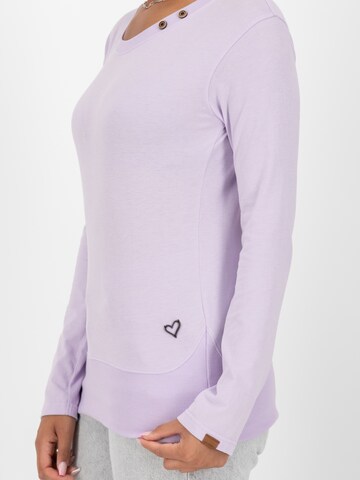 Alife and Kickin Shirt 'ConnyAK' in Purple