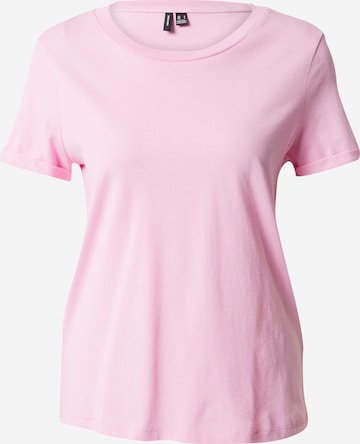 VERO MODA Shirt 'PAULA' in Roze: voorkant