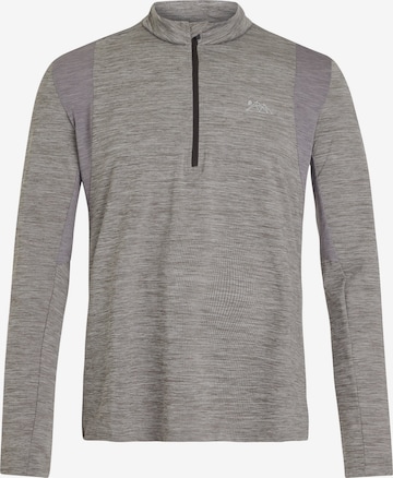 PROTEST Sportsweatshirt 'PRTSTRAYED' in Grau: Vorderseite