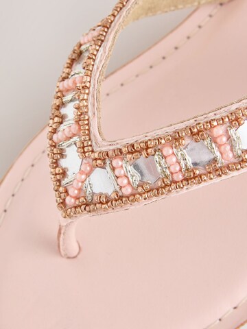Next T-bar sandals 'Forever Comfort' in Pink