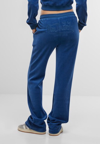 Von Dutch Originals Regular Broek 'Elya' in Blauw