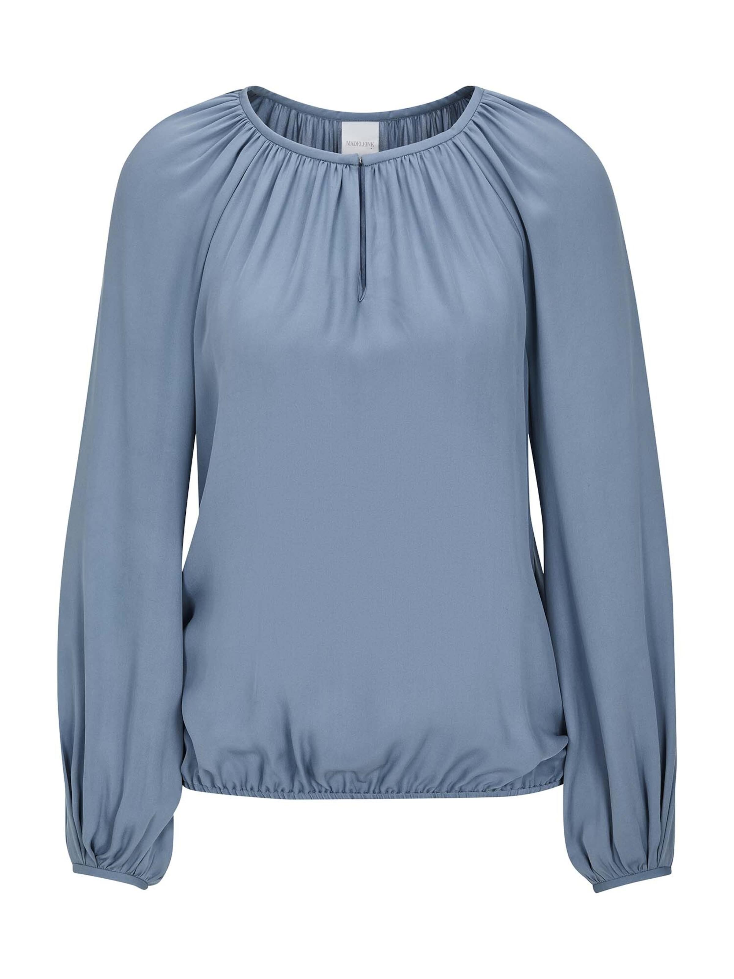 Chemisier MADELEINE en bleu : devant