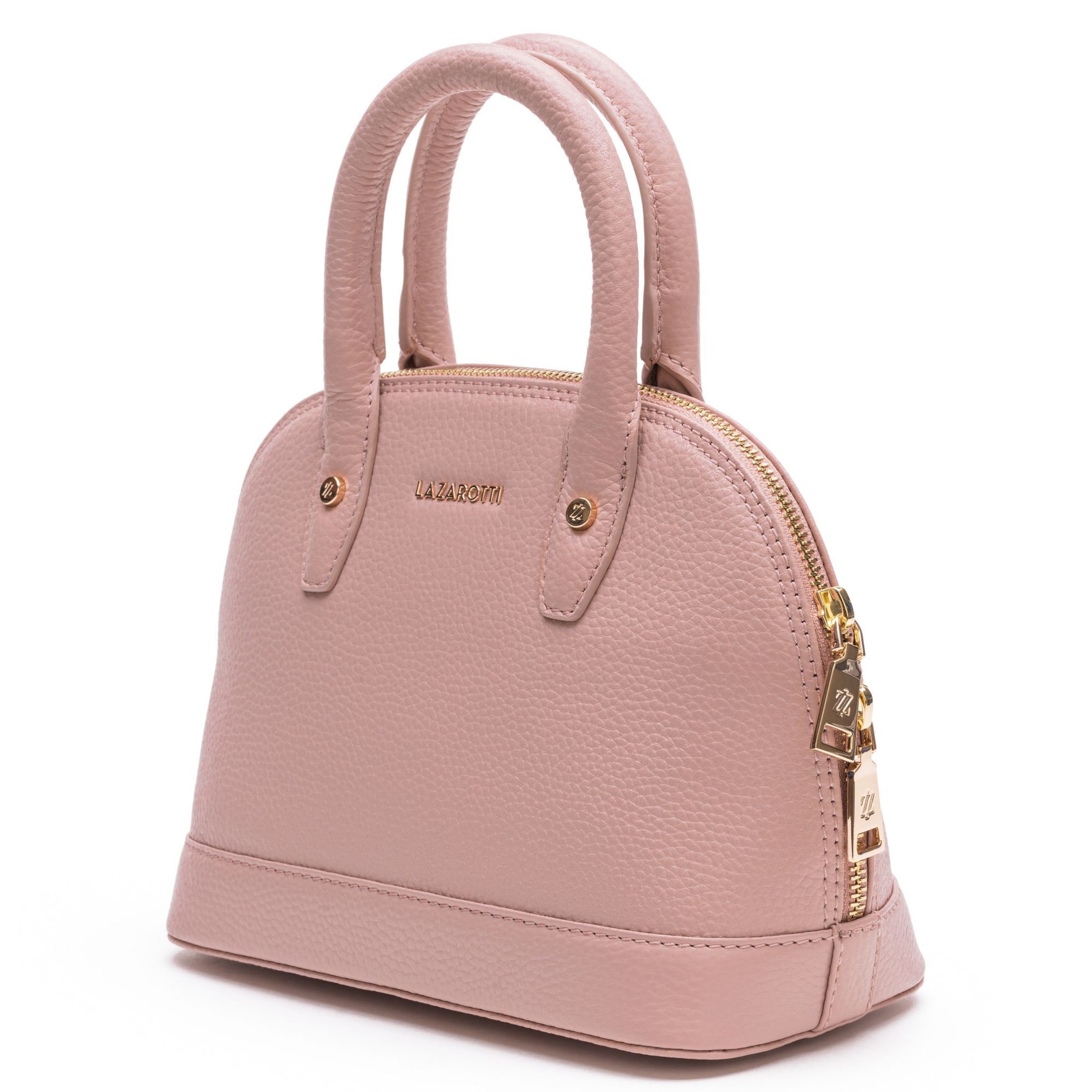 Lazarotti Handtas 'Bologna' in Roze